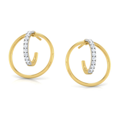 Oceanic Opulence Diamond Hoops