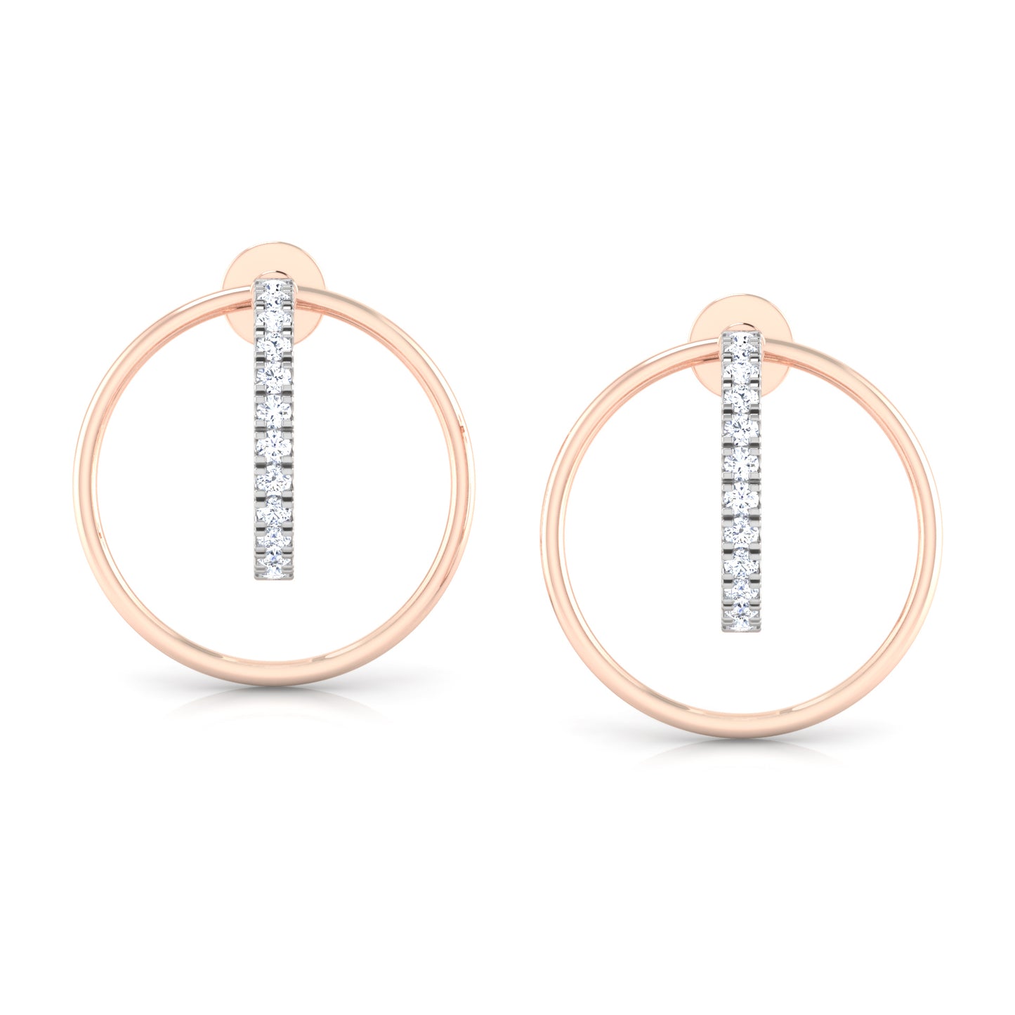 Oceanic Opulence Diamond Hoops