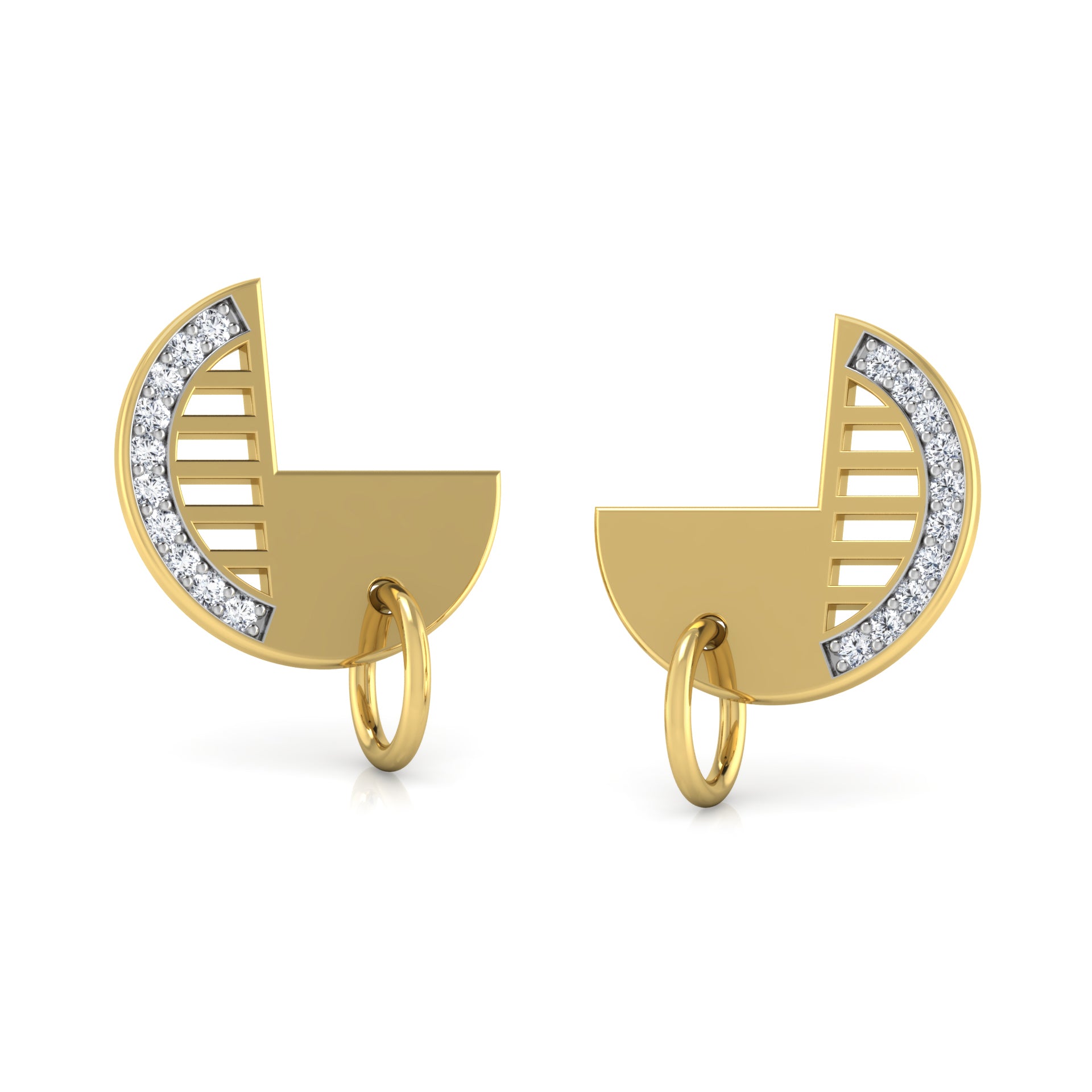 Vivid Vibes Diamond Studs
