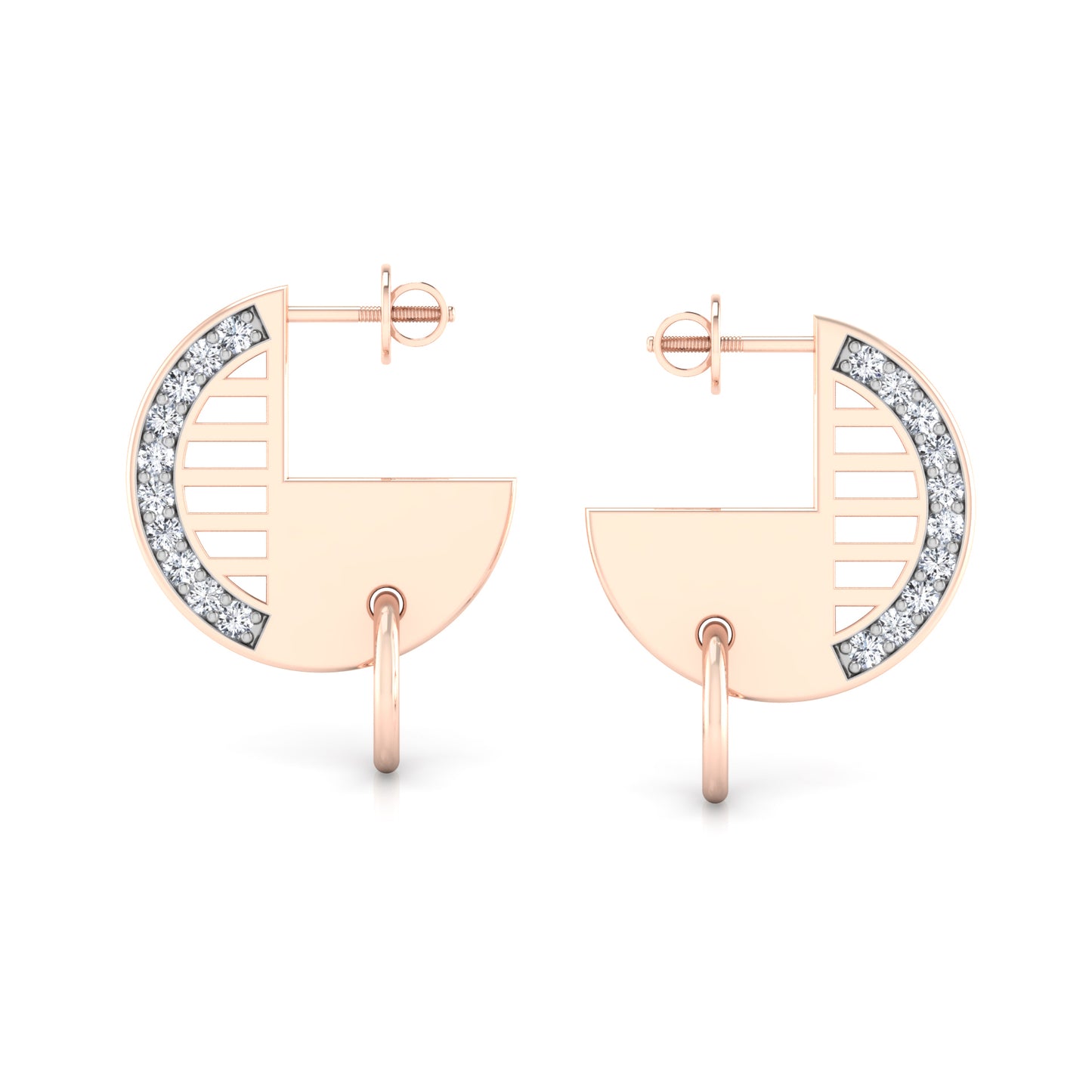 Vivid Vibes Diamond Studs