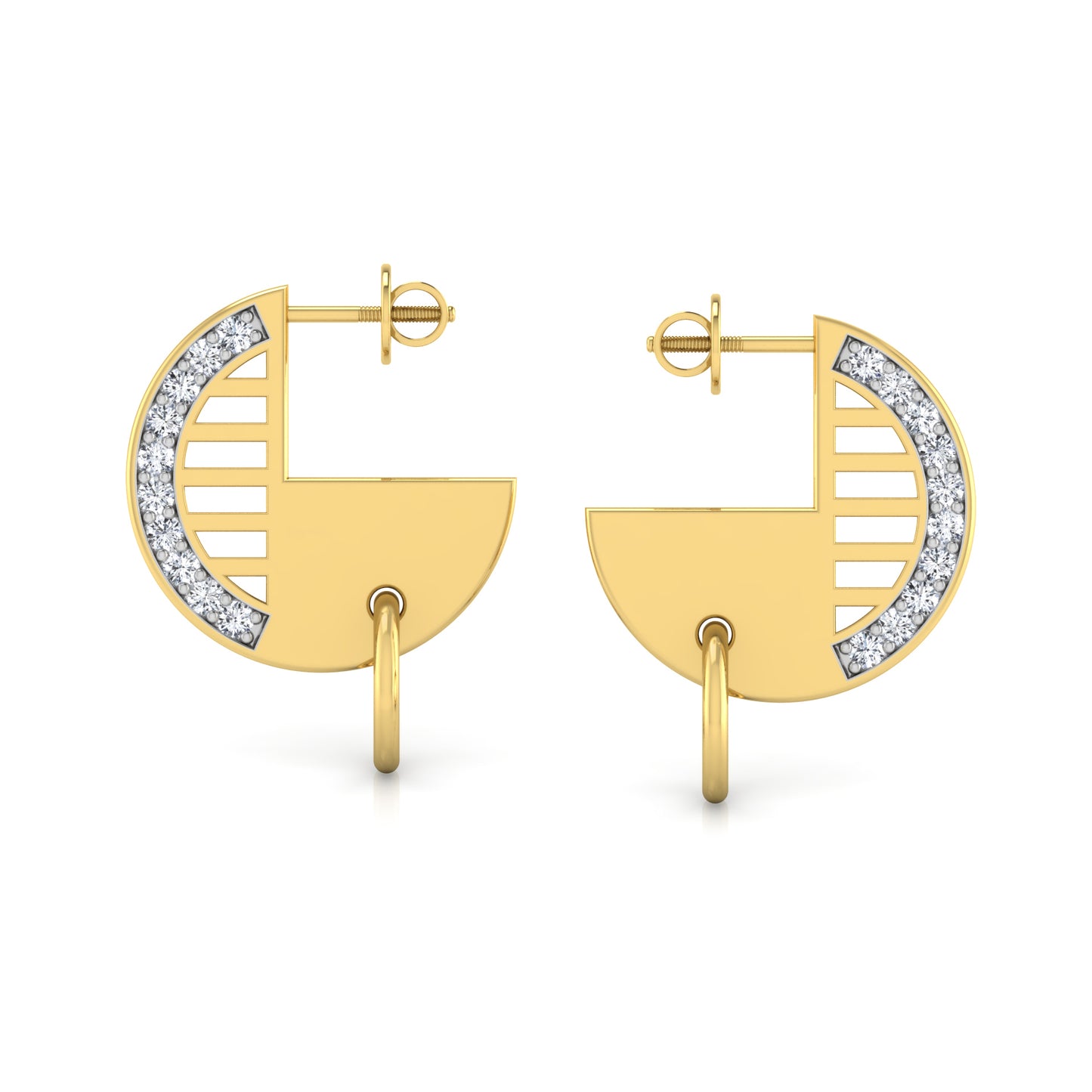 Vivid Vibes Diamond Studs