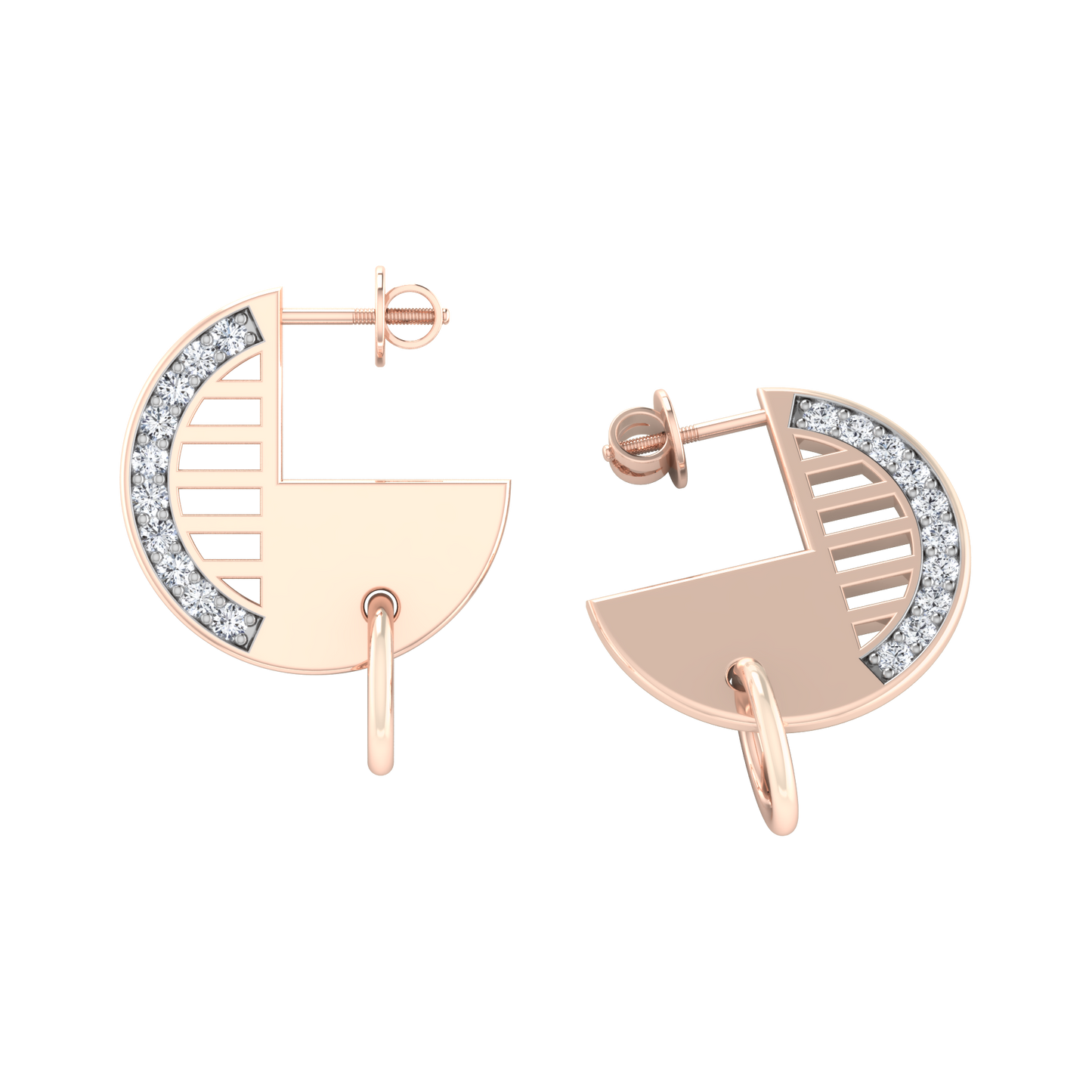 Vivid Vibes Diamond Studs