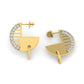 Vivid Vibes Diamond Studs 18K