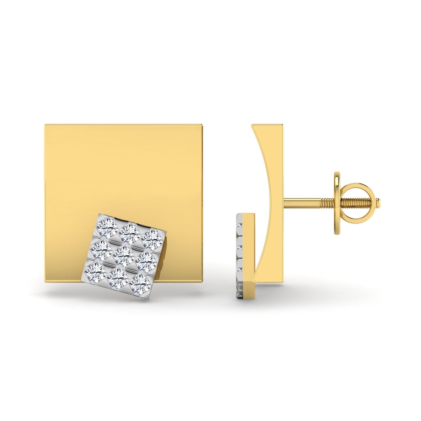 Moonlit Majesty Diamond Threaders 18K
