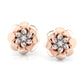 Aurora Arc Diamond Studs 18K