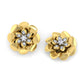 Aurora Arc Diamond Studs 18K