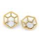 Whispering Winds Diamond Huggies 18K