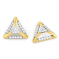 Mystic Moonlight Diamond Hoops 18K