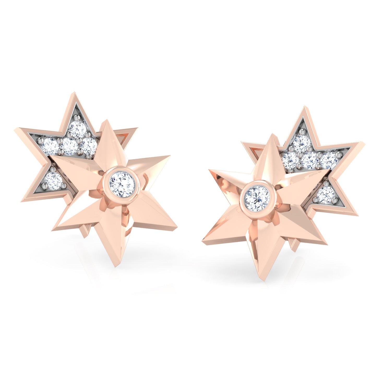 Floral Frost Diamond Drops