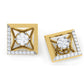 Twilight Tranquility Diamond Threaders 18K