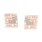 Cosmic Charm Diamond Hoops