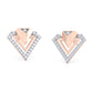 Radiant Reflection Diamond Drops 18K
