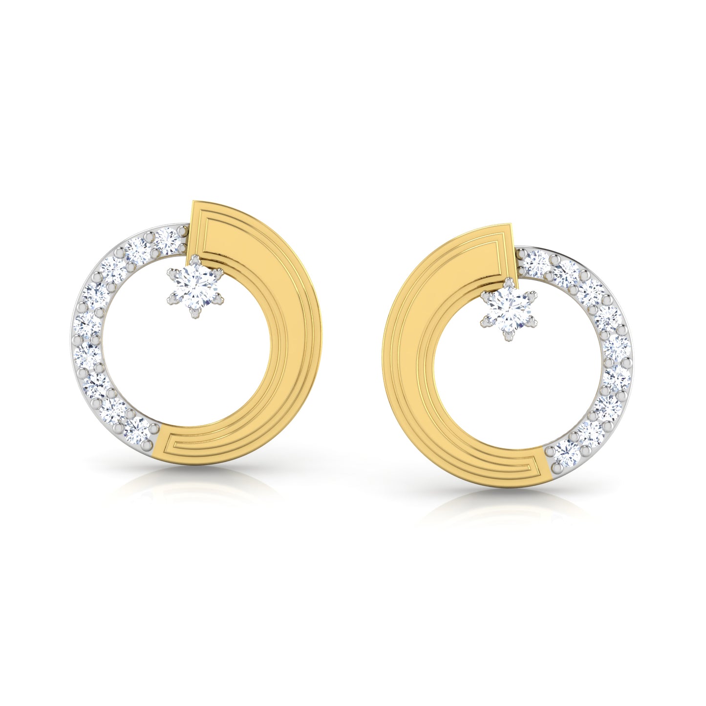 Heavenly Halo Diamond Studs