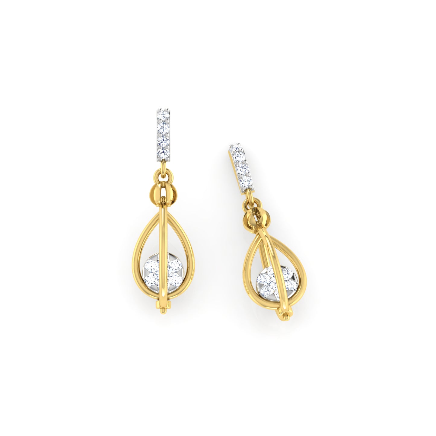 Celestial Charm Diamond Threaders