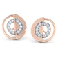 Aurora Array Diamond Hoops
