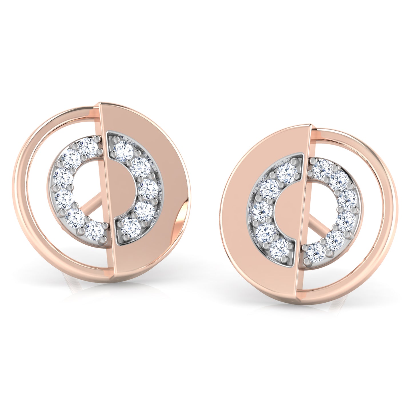 Aurora Array Diamond Hoops