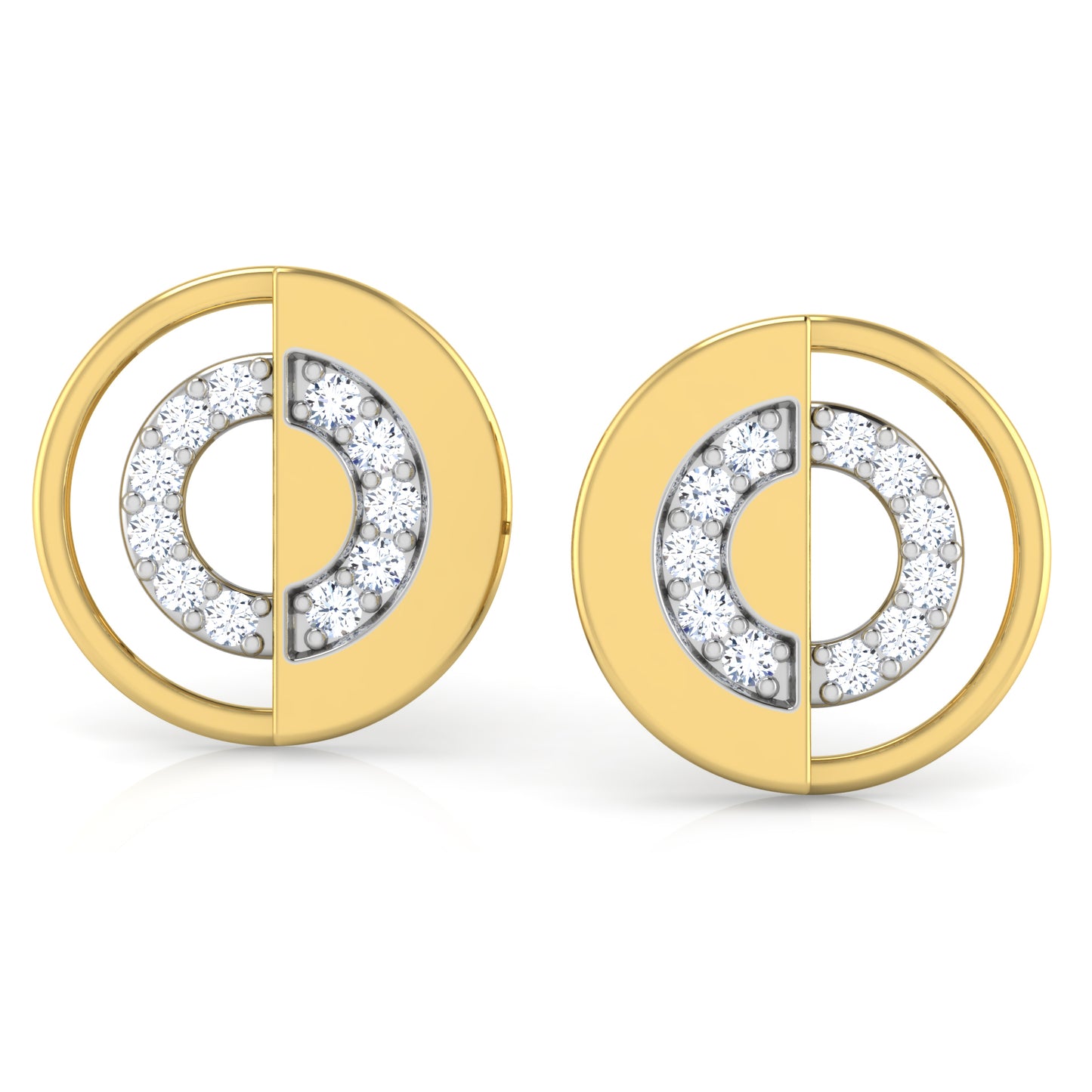 Aurora Array Diamond Hoops
