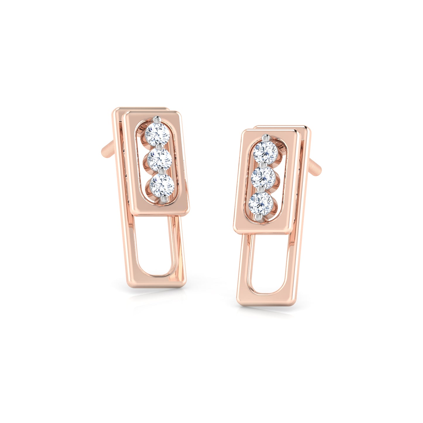 Aurora Arcane Diamond Studs 18K