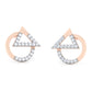Serene Soliloquy Diamond Studs 18K