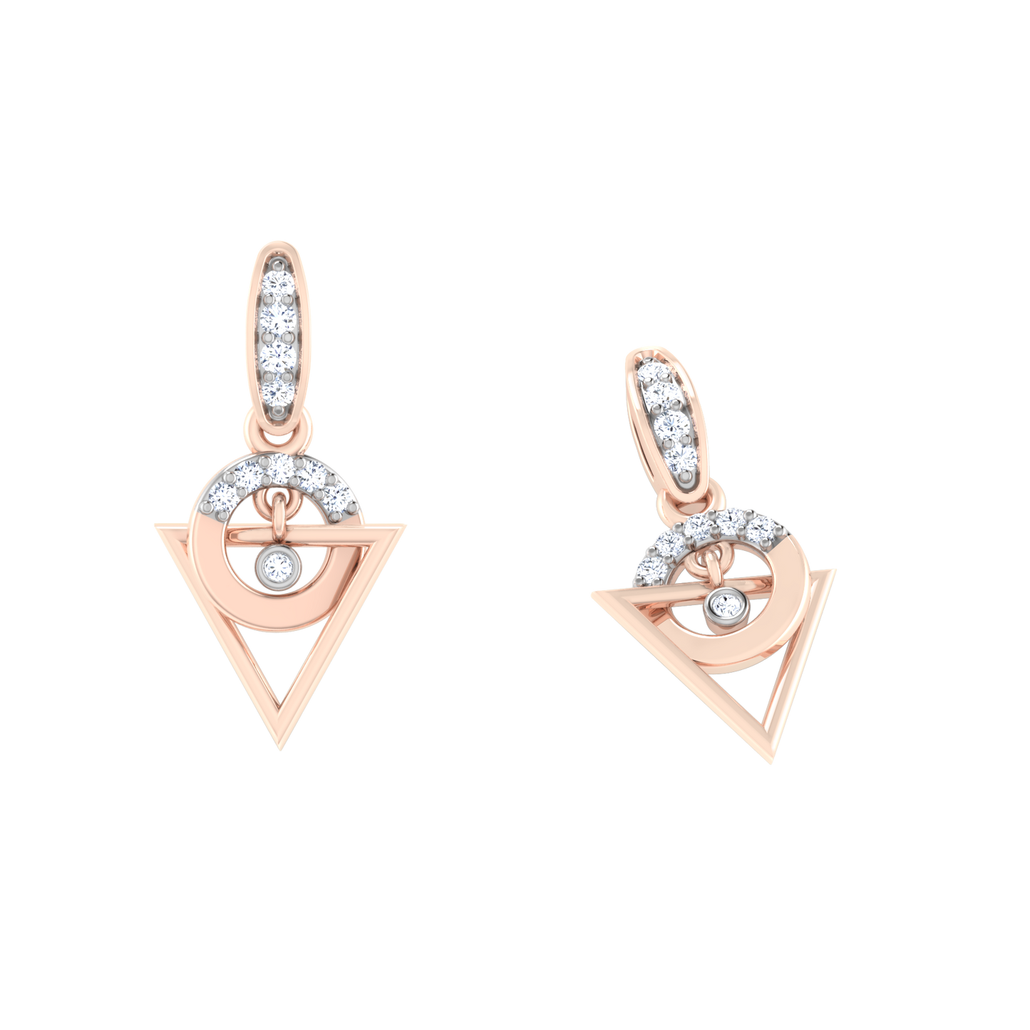 Whispering Whimsy Diamond Huggies