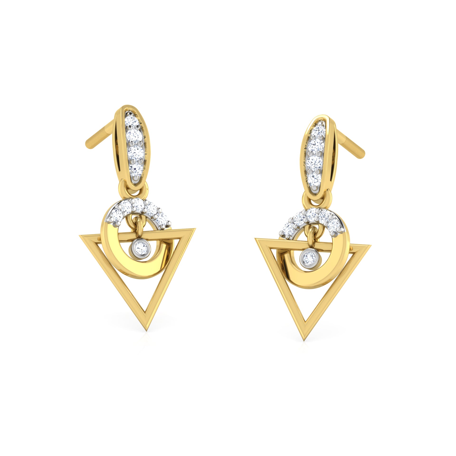 Whispering Whimsy Diamond Huggies