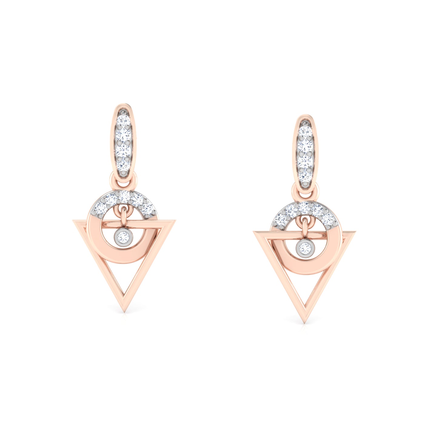 Whispering Whimsy Diamond Huggies