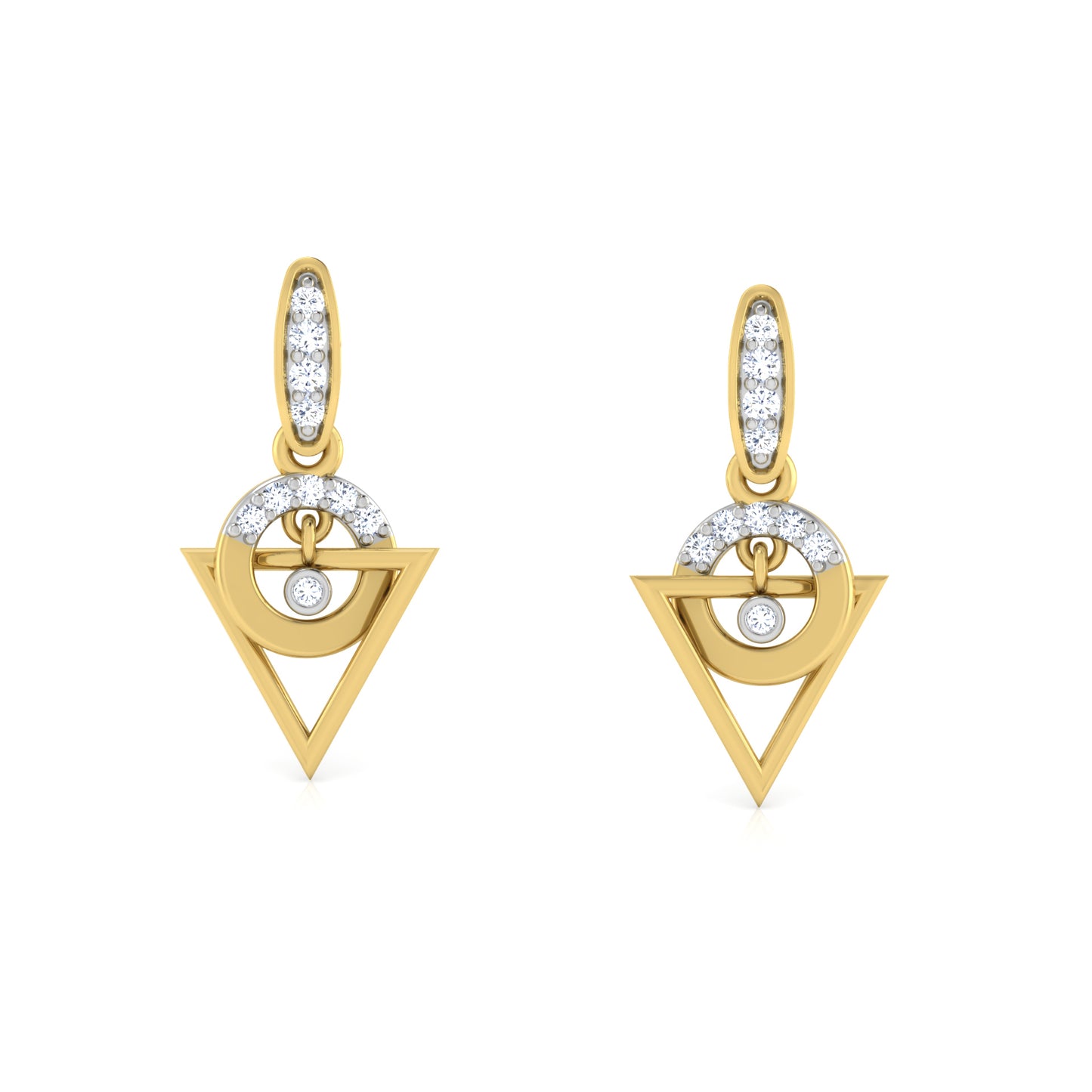 Whispering Whimsy Diamond Huggies