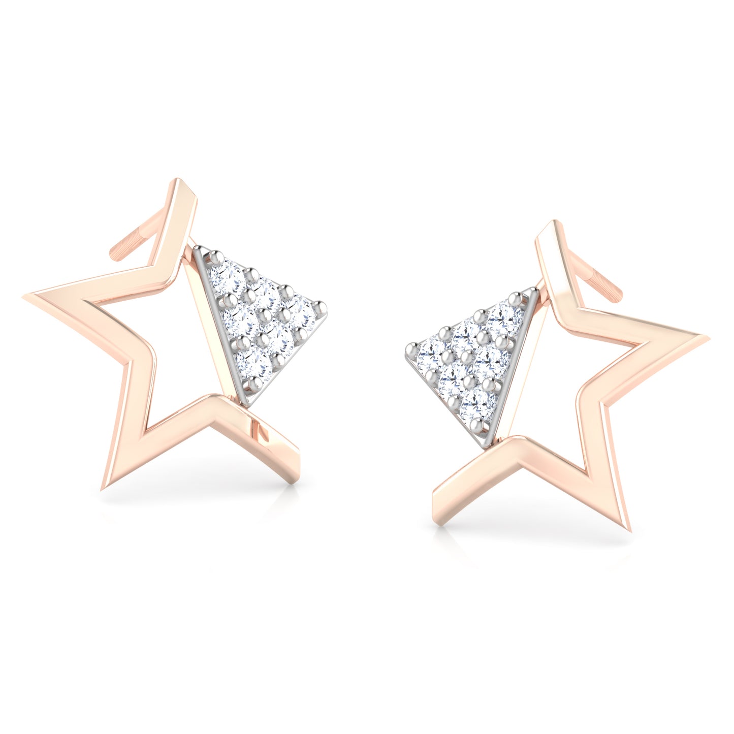 Enigmatic Elegance Diamond Studs
