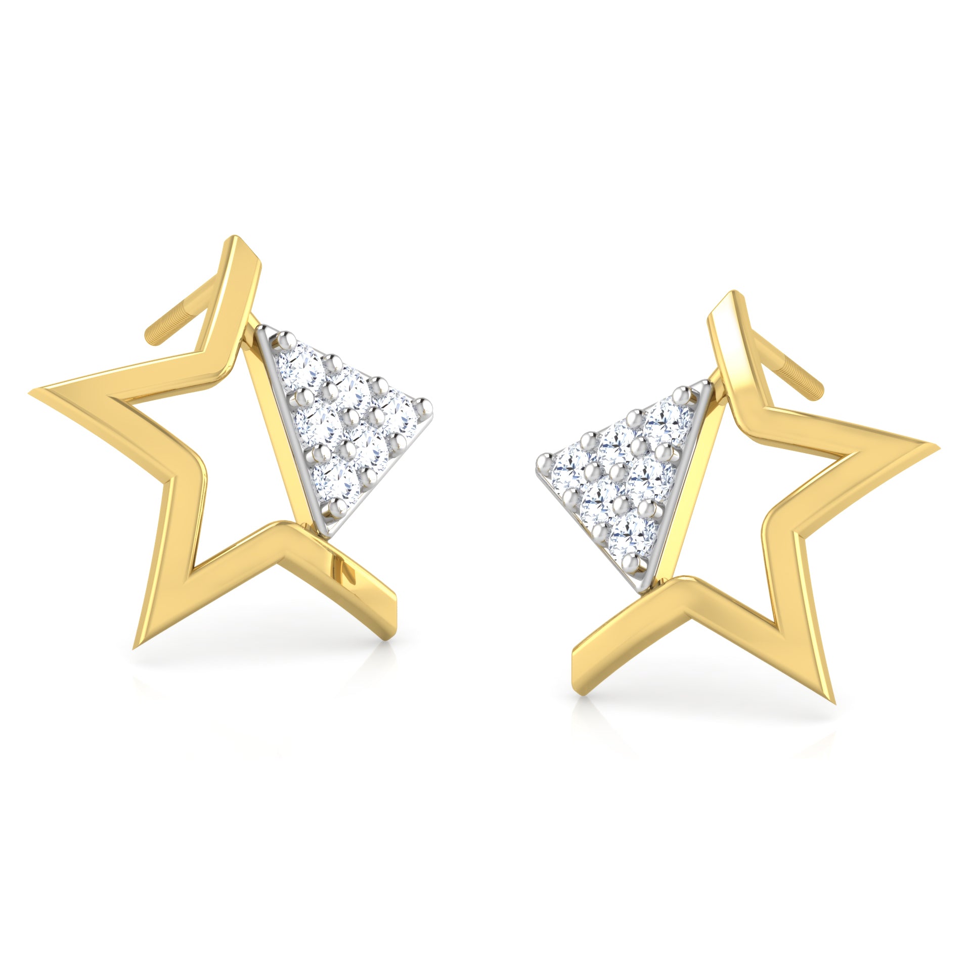 Enigmatic Elegance Diamond Studs