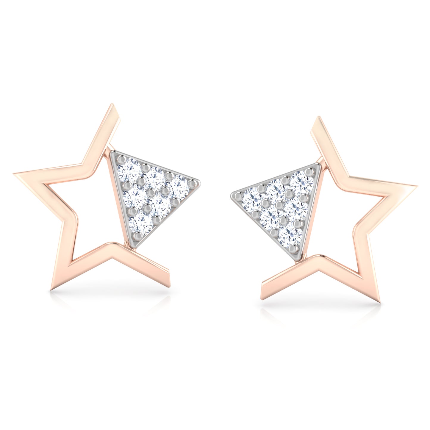 Enigmatic Elegance Diamond Studs