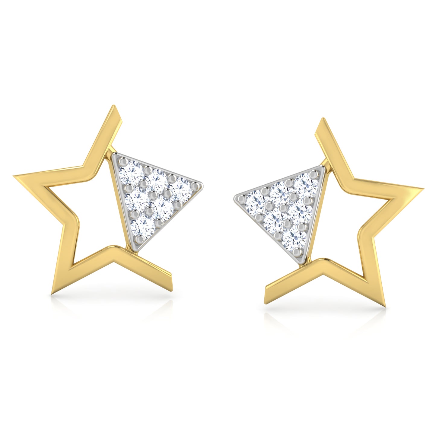 Enigmatic Elegance Diamond Studs