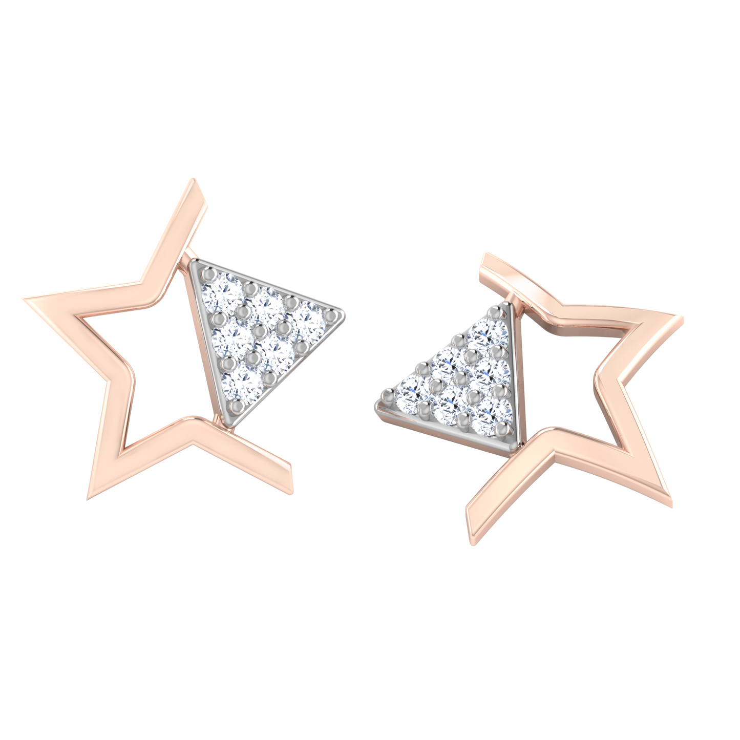Enigmatic Elegance Diamond Studs