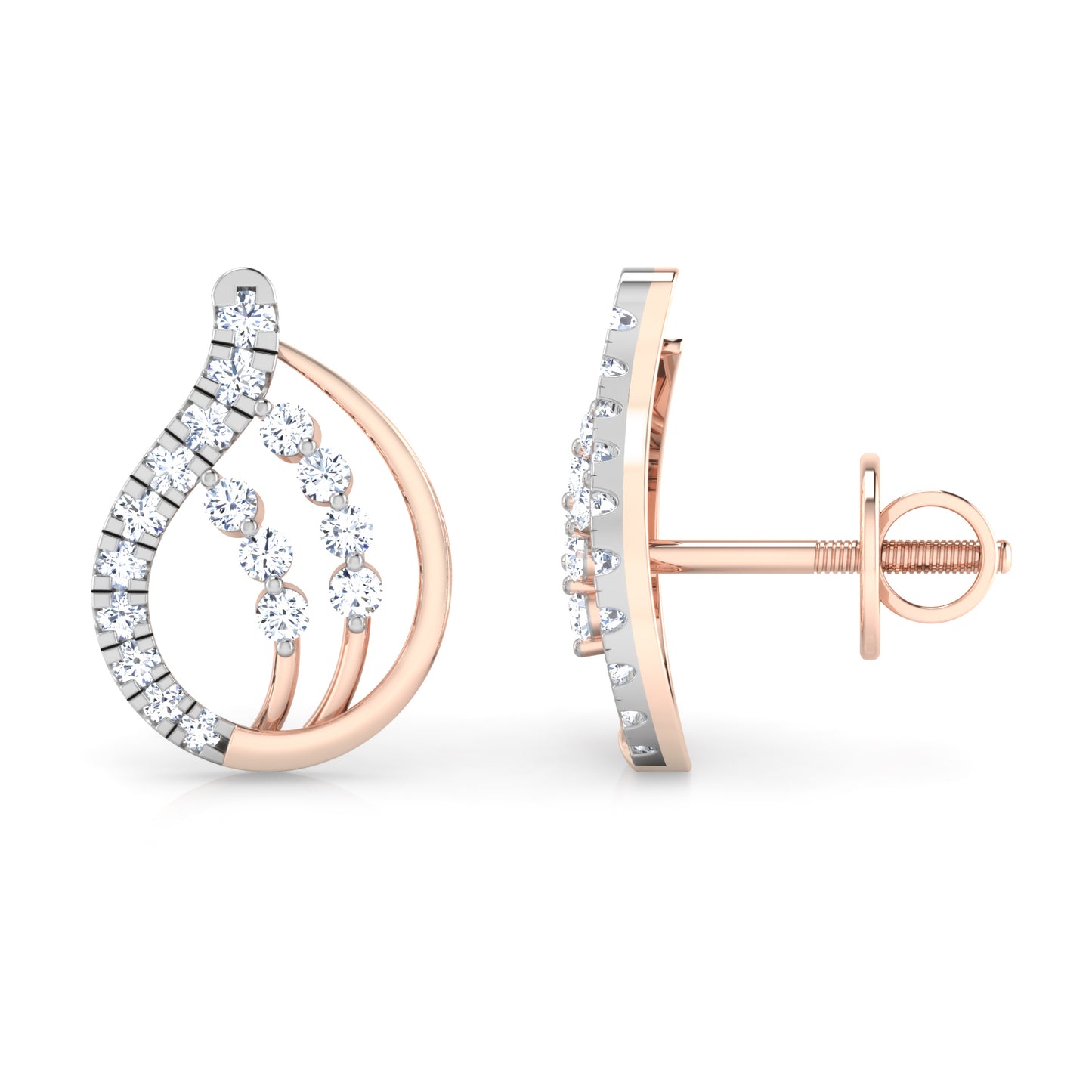 Radiant Rose Earrings
