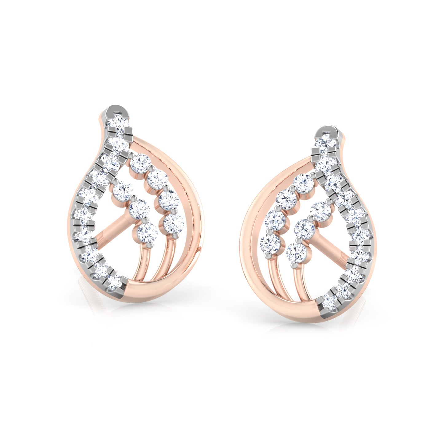 Radiant Rose Earrings