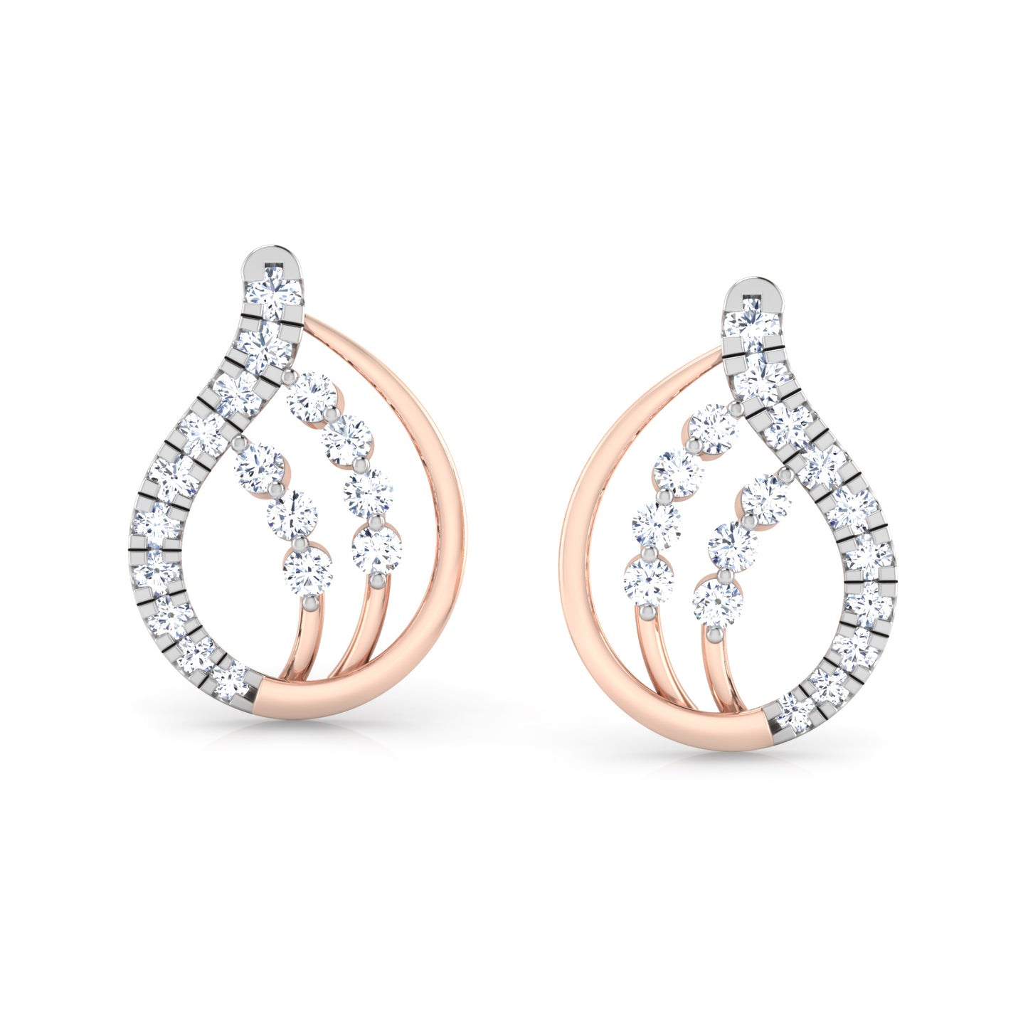 Radiant Rose Earrings