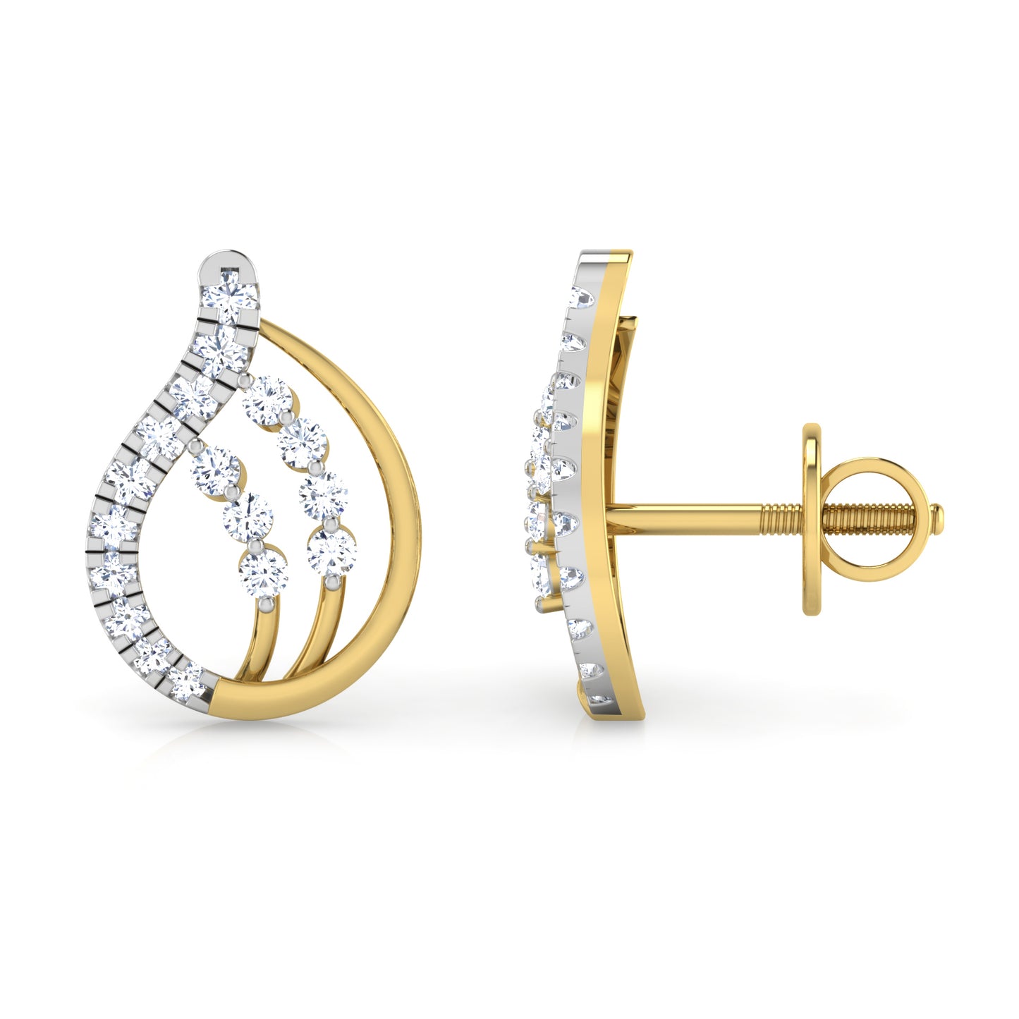 Radiant Rose Earrings