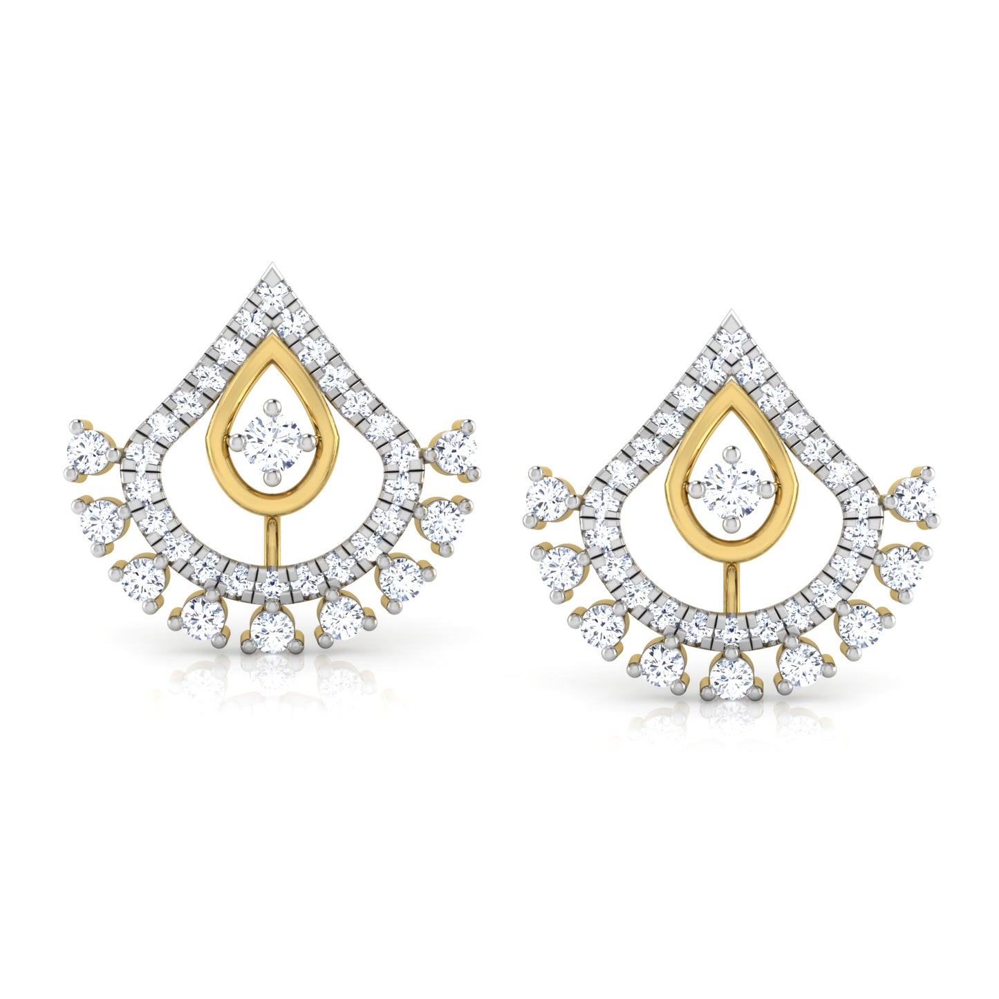 Lustrous Luna Earrings 18K