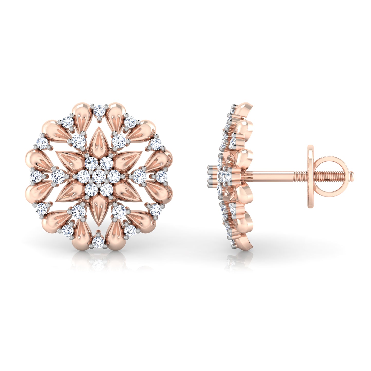Sparkling Stardust Earrings 18K