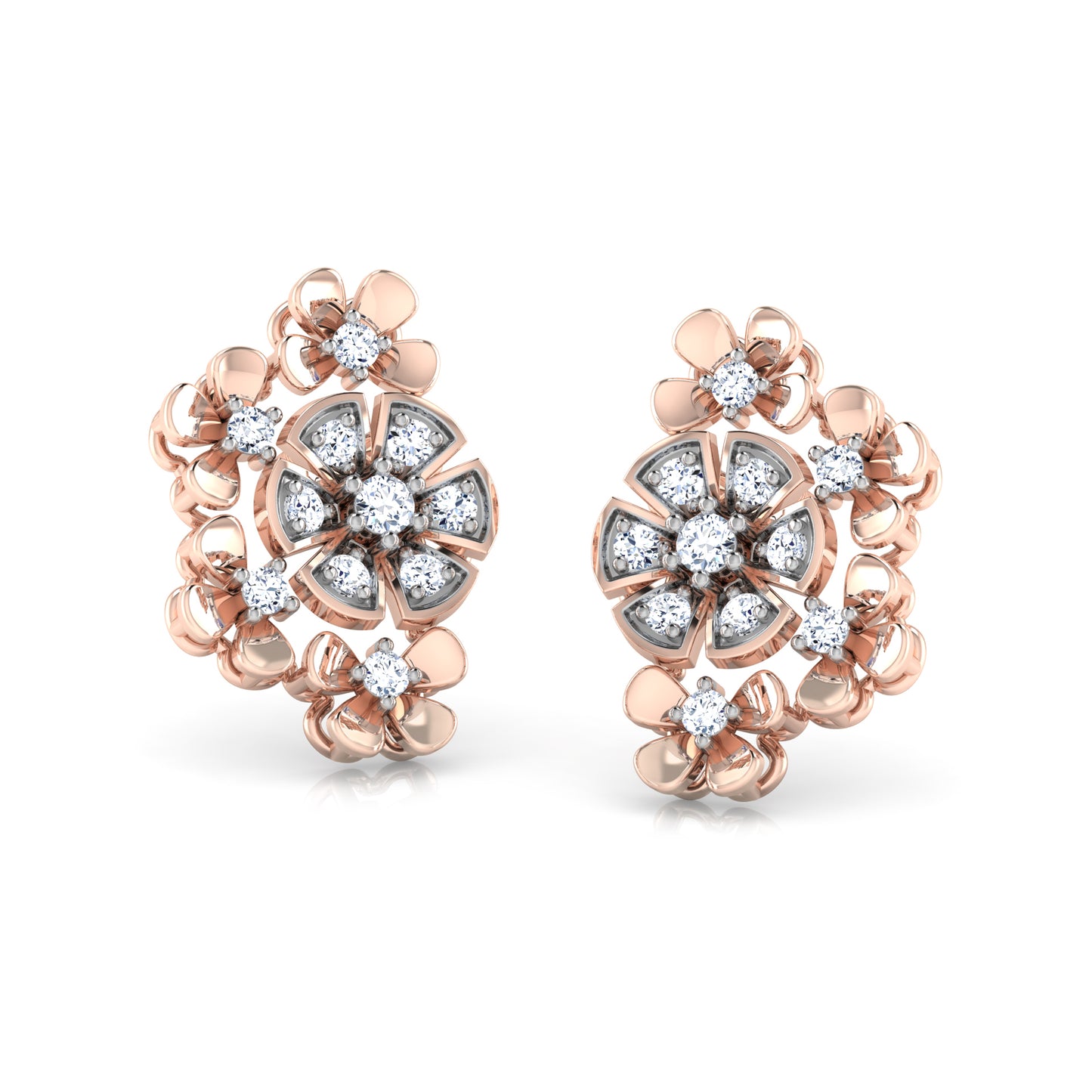 Golden Glamour Earrings 18K