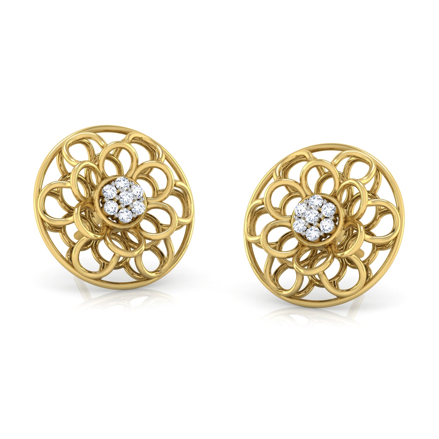 Mystic Moonbeam Earrings 18K