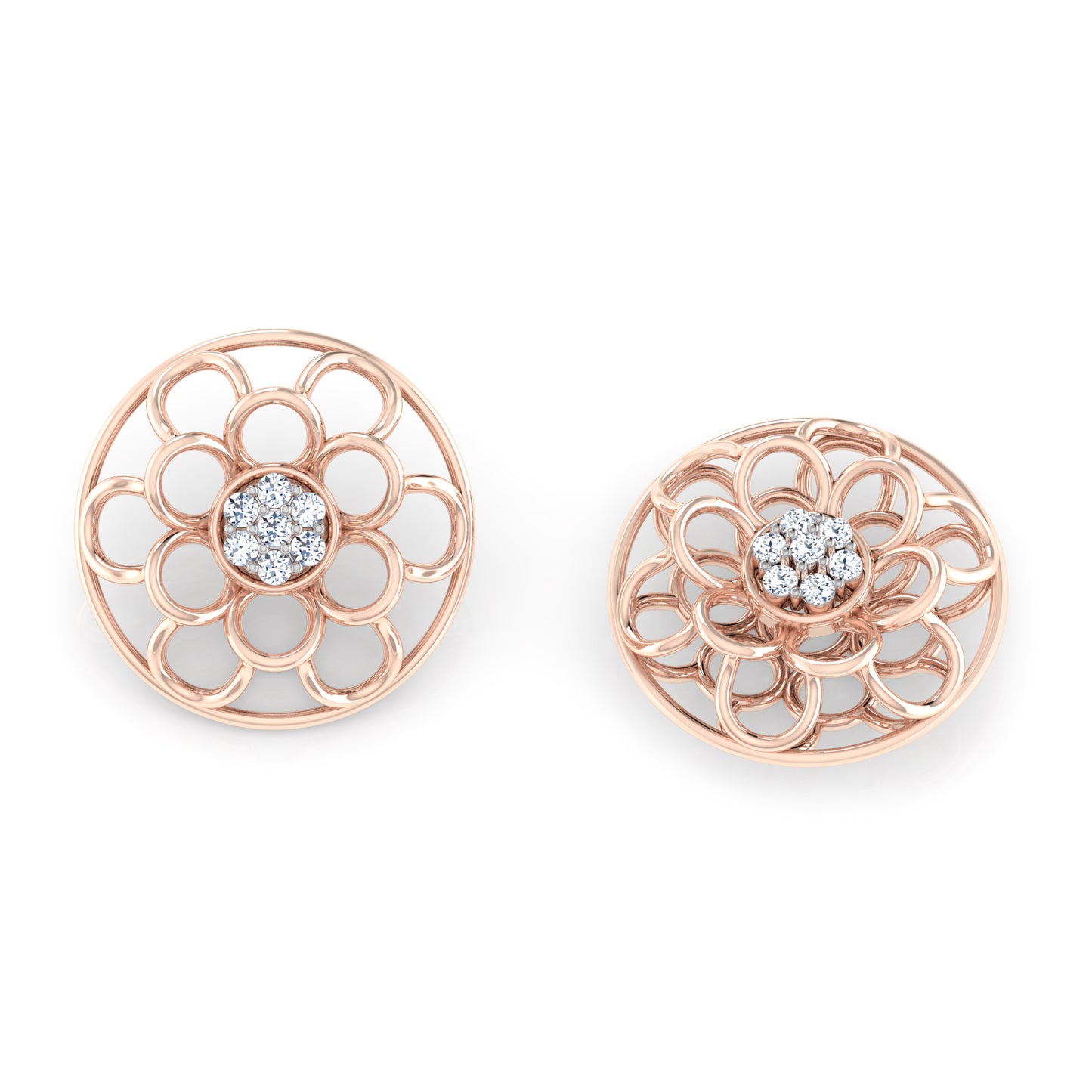Mystic Moonbeam Earrings 18K