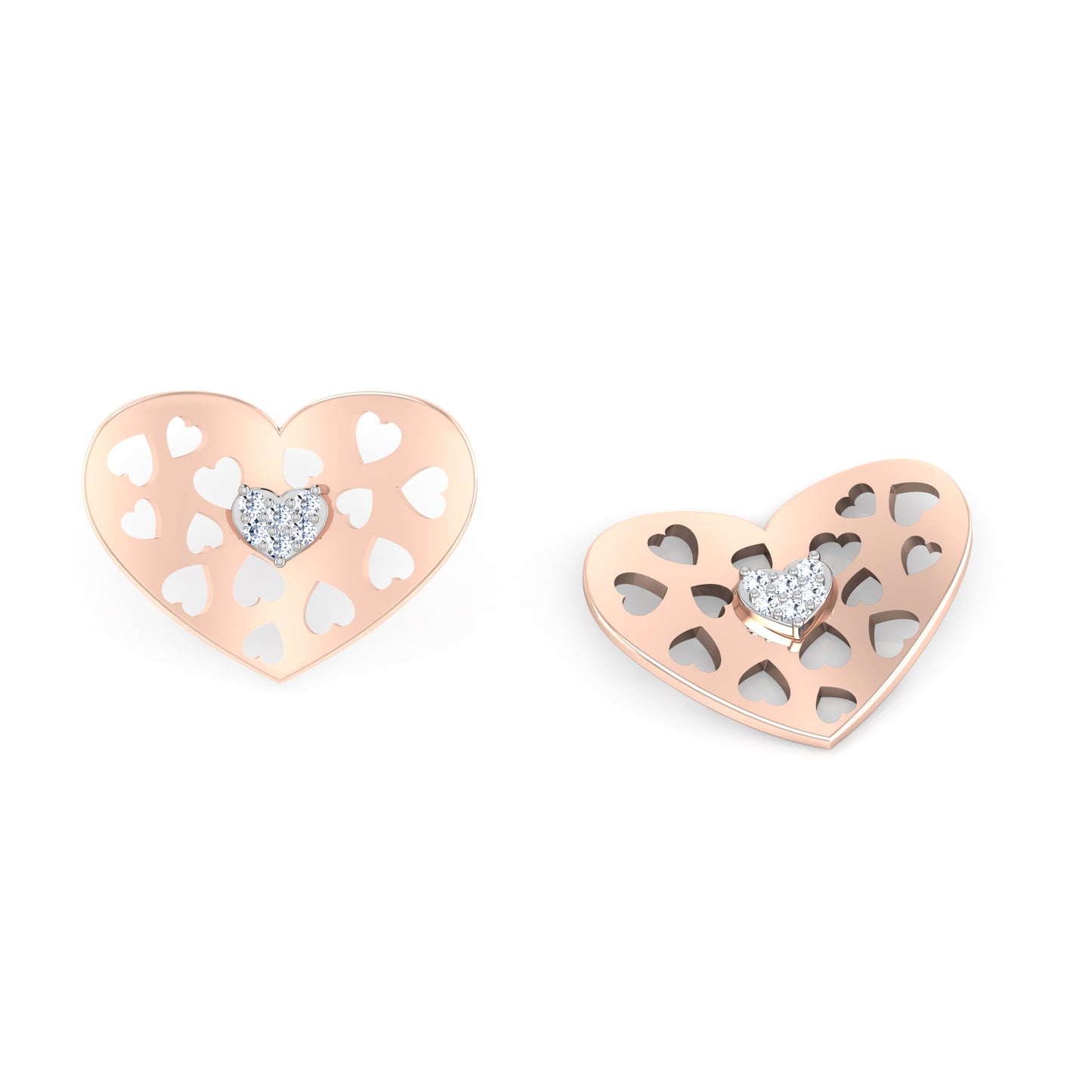 Cosmic Crest Earrings 18K