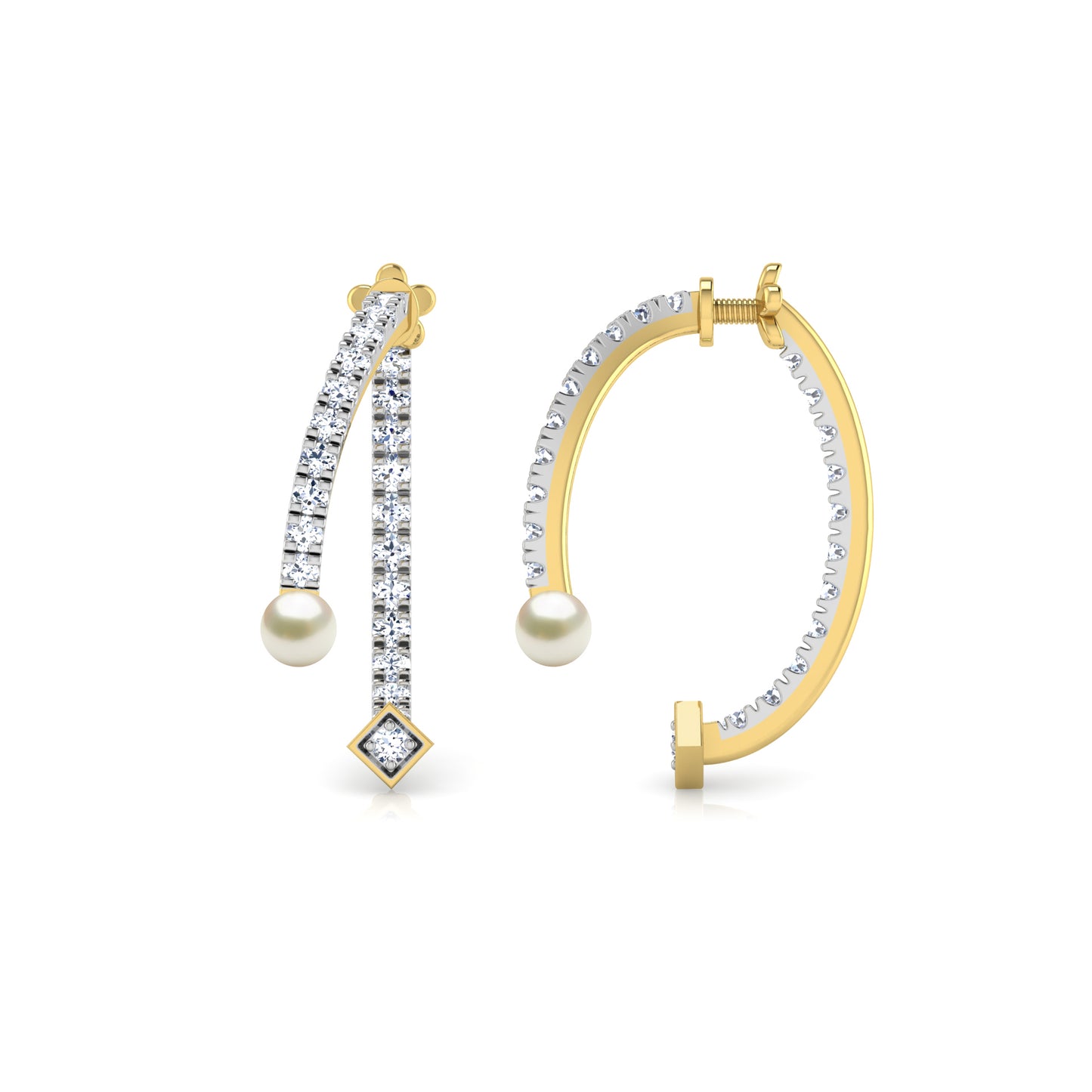 Regal Rosewood Earrings 18K