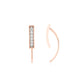 Serene Summit Earrings 18K