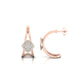 Enigmatic Eclipse Earrings 18K