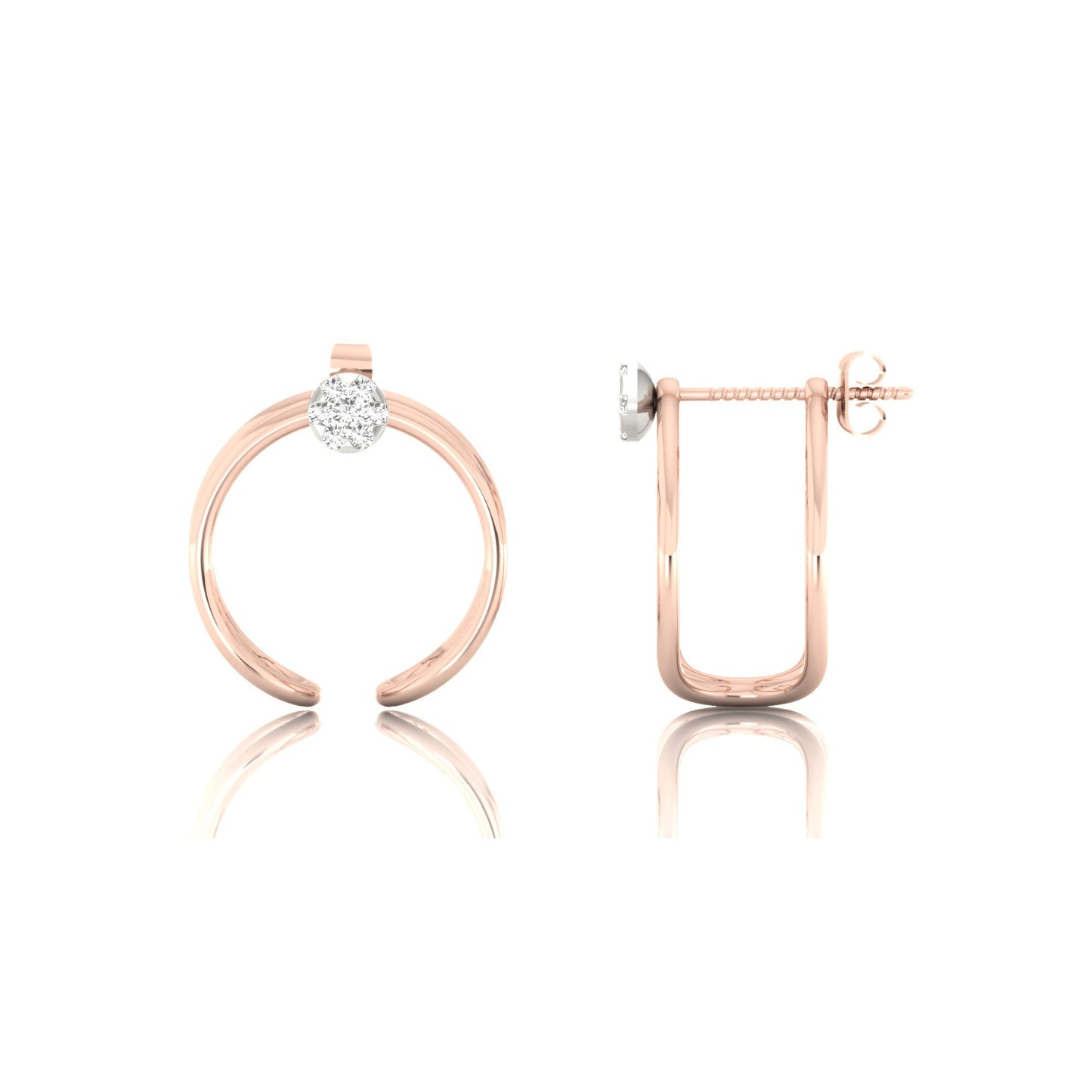 Blushing Blossom Earrings