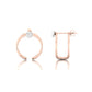 Blushing Blossom Earrings 18K