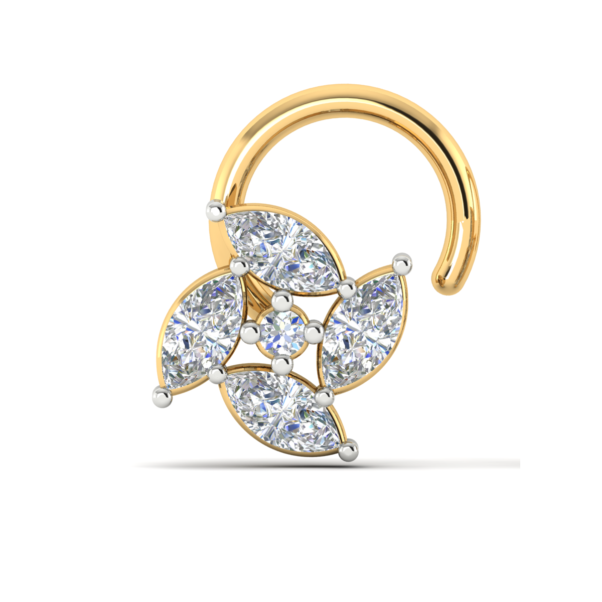Radiant Aura Nose Pin