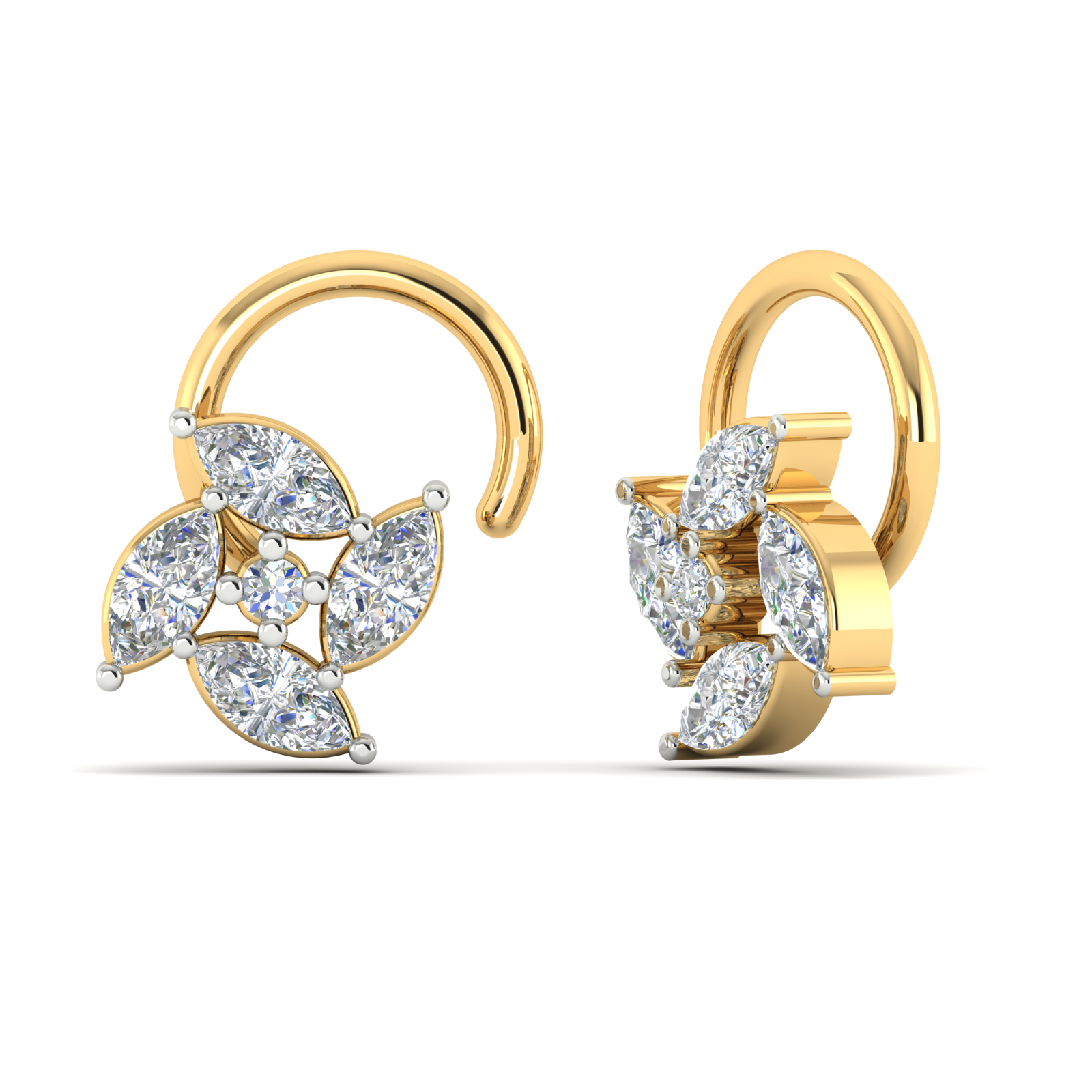 Radiant Aura Nose Pin