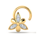 Luminous Lotus Nose Pin